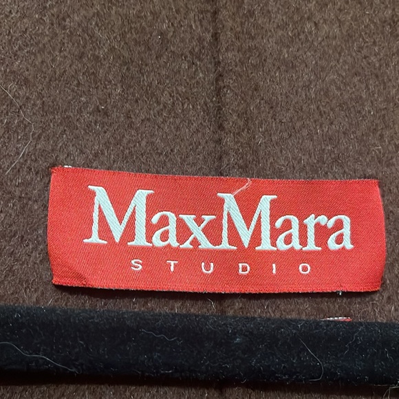 Authentic Max Mara Chocolate Brown Coat - Picture 3 of 4